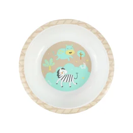 Tigela Infantil Safari Resistente e Divertida com Estampa Luke - Clingo