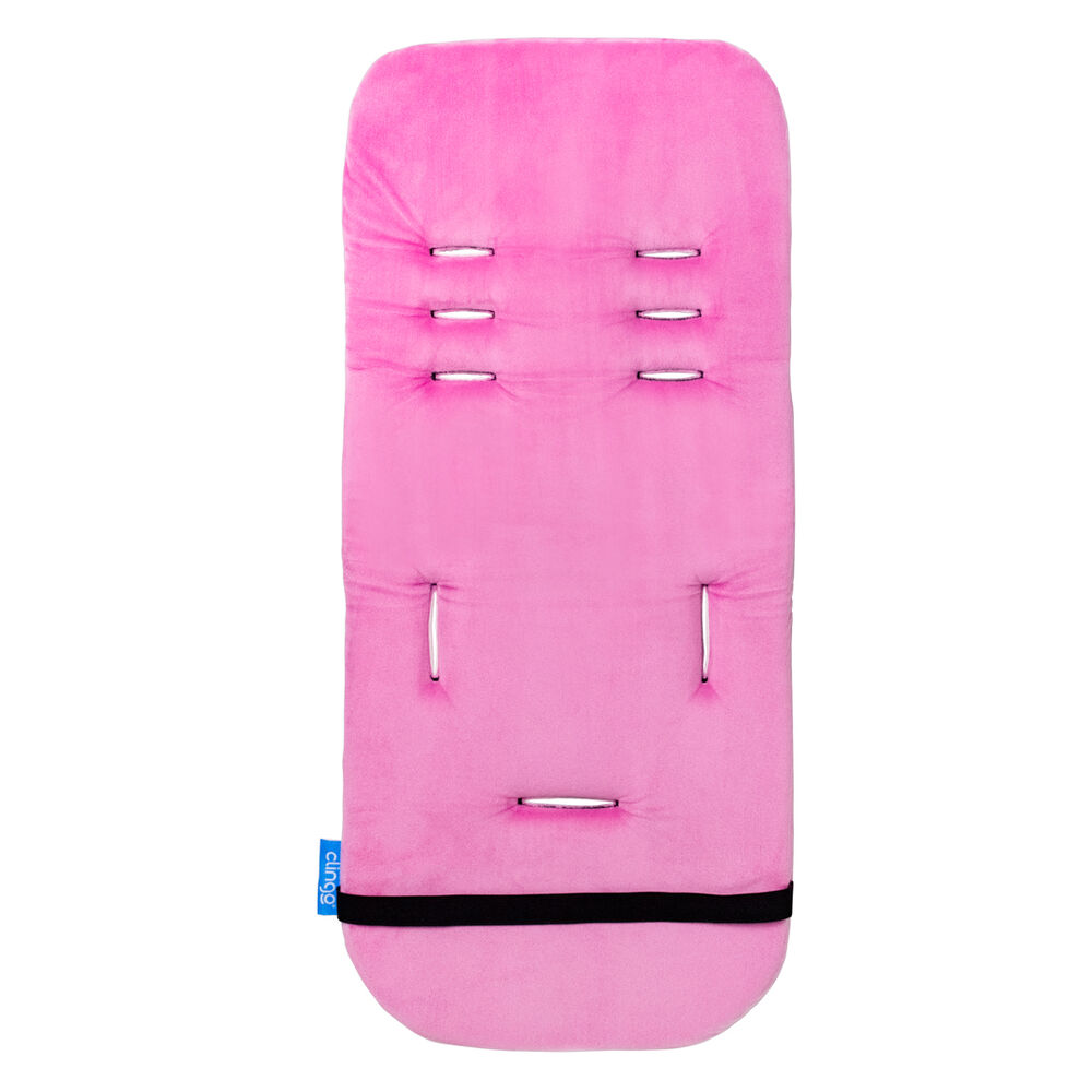 Almofada para Carrinho Memory Foam Reversível - Waves Pink da Clingo