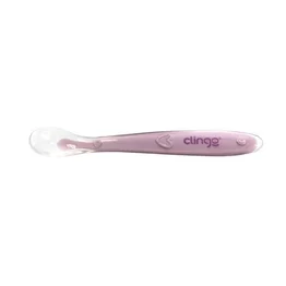 Colher Silicone Premium Colors Clingo Rose - Macia e Resistente