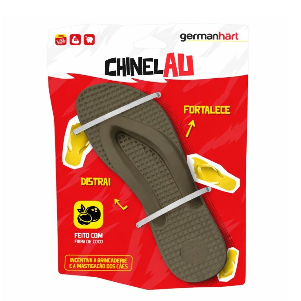 Mordedor Chinelo Hauvaianas Bacon Germanhart - Texturizado e Interativo