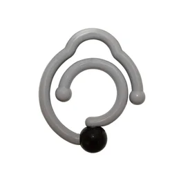 Ganchos para Carrinho Cinza Kit 2 Unidades Super Resistentes