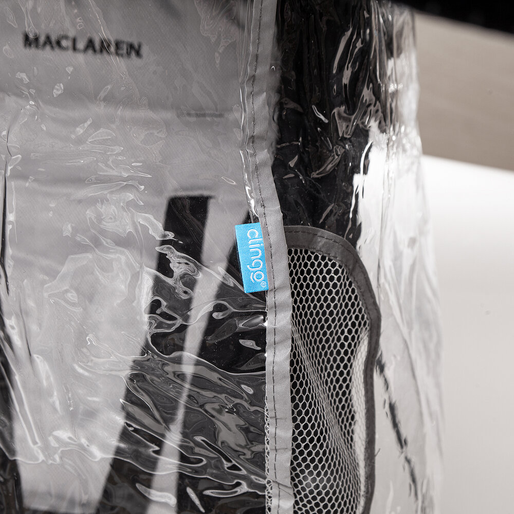 Capa de Chuva para Carrinho Universal com Ventilação e Reflexivo