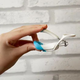 Cortador de Unhas Infantil Clingo com Lupa 5x - Ideal para Bebês - Azul