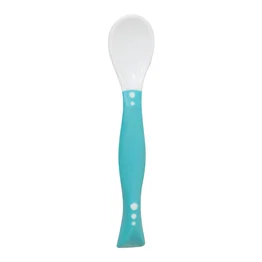 Colher Articulável Classic Azul - Dobrável, Ergonômica e Sensível ao Calor