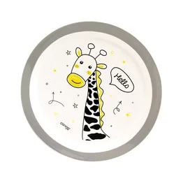 Prato Infantil Zoo Resistente a Microondas - Clingo