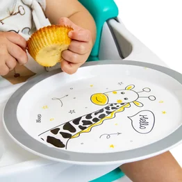 Prato Infantil Zoo Resistente a Microondas - Clingo
