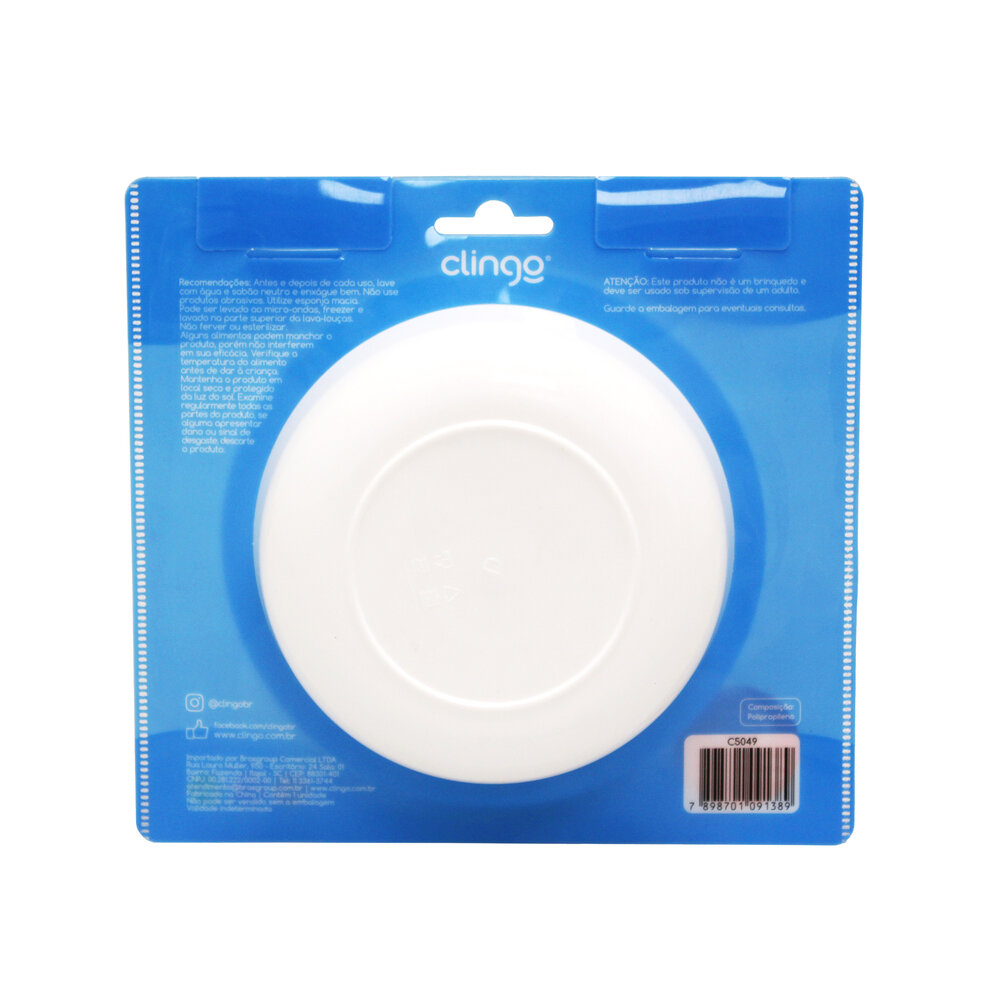 Tigela Infantil Leão Resistente Microondas Zoo - Clingo