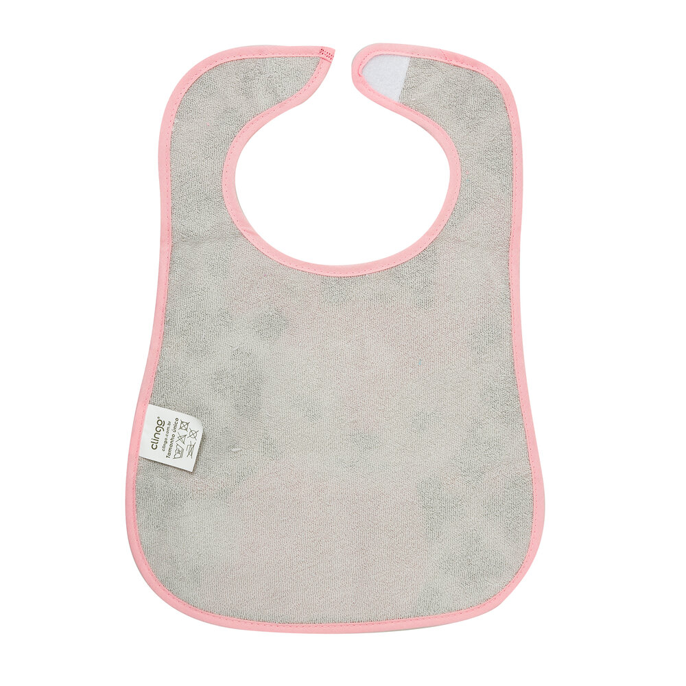 Babador Impermeável Coelho com Coletor e Velcro - Clingo