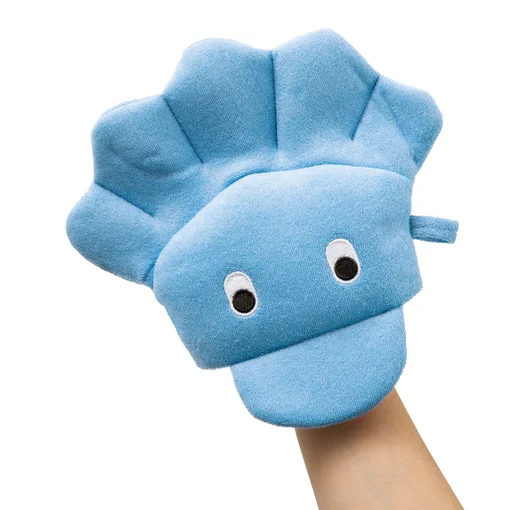 Esponja para Banho Infantil Polvo Formato Luva - Clingo