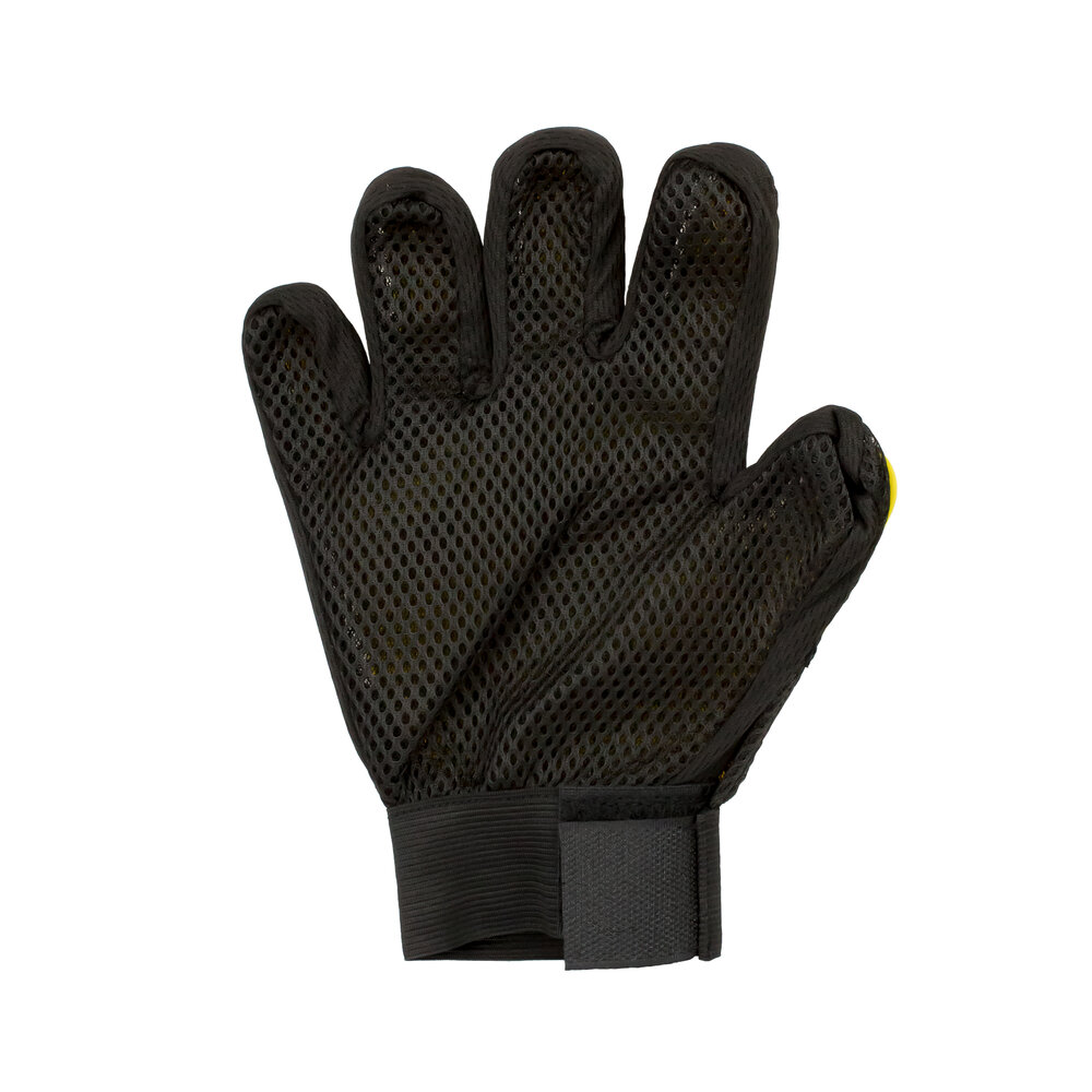 Luva Tira Pelos Canhota Amarela Cães e Gatos - Germanhart