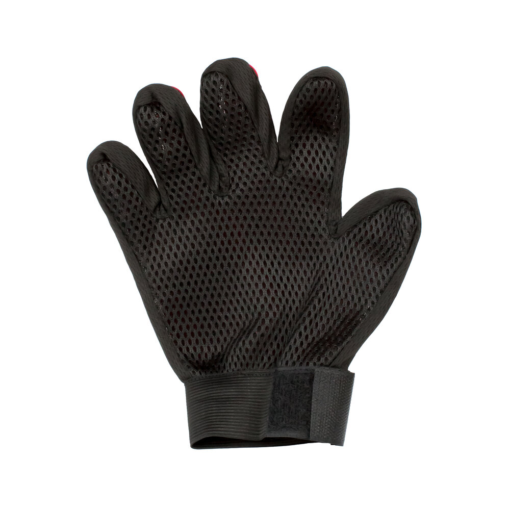 Luva Tira Pelos Canhota Vermelho Cães e Gatos - Germanhart