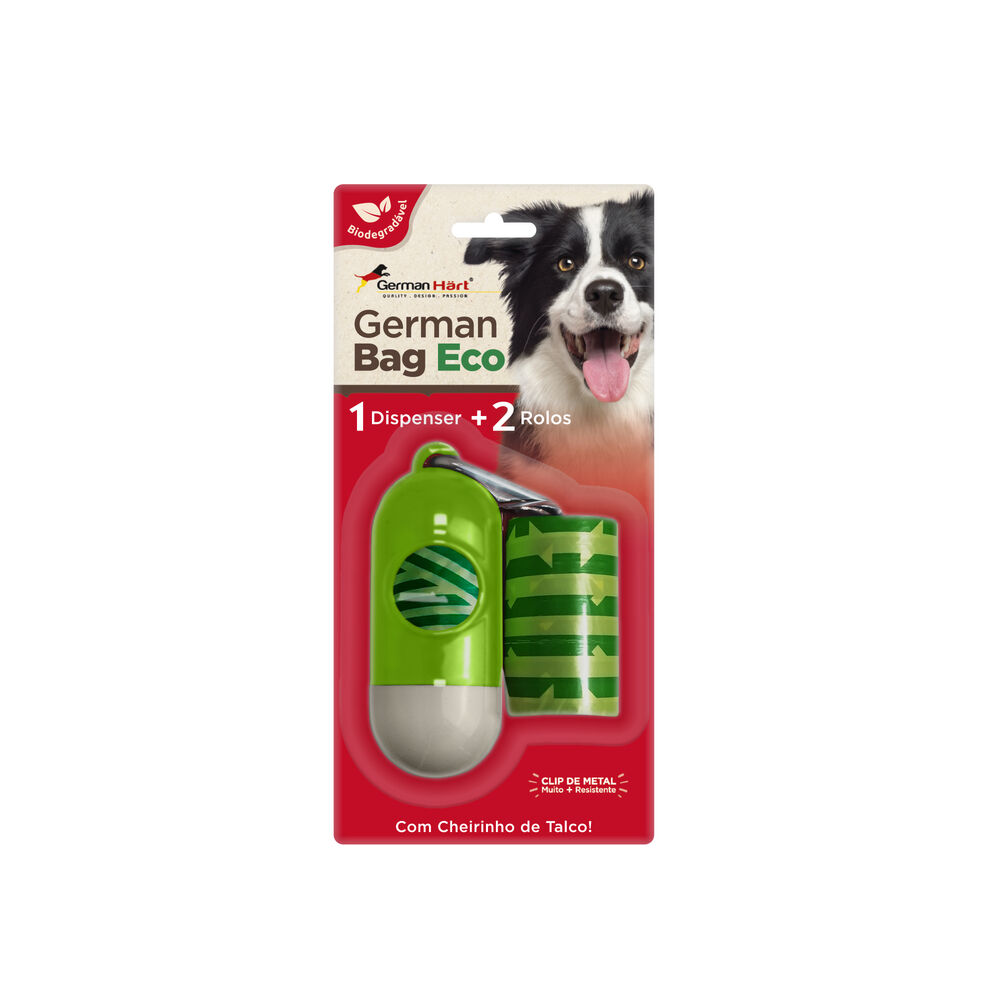 Dispenser e Refil Cata Caca Bio Bambu - Germanhart