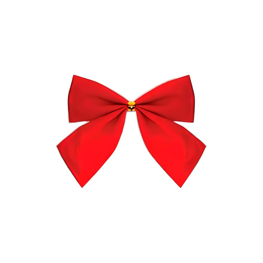Kit 10 Laços Decorativos para Árvore de Natal Enfeites 6cm