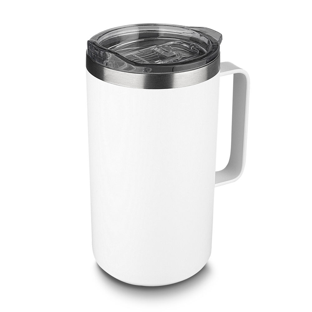 Caneca Térmica de 750ml com Tampa e Parede Dupla