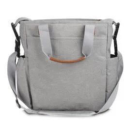 Bolsa Multifuncional em Poliéster Cinza com Porta Lençinhos 29L