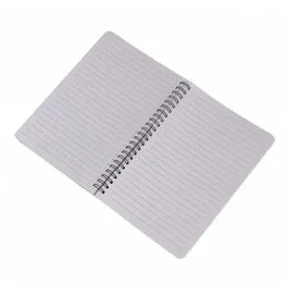 Caderno de Anotações com Suporte de Caneta 70 Folhas Verde