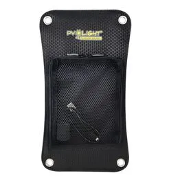 Kit Placa Solar Portátil 6,5W com Saída USB para Viagens