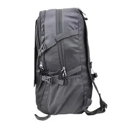 Mochila com Placa Solar 30L 6,5W 5V Dobrável Cinza