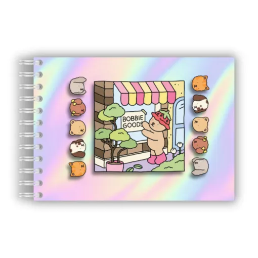 Caderno de Colorir Bobbie Goods - 50 Folhas Capa Comum