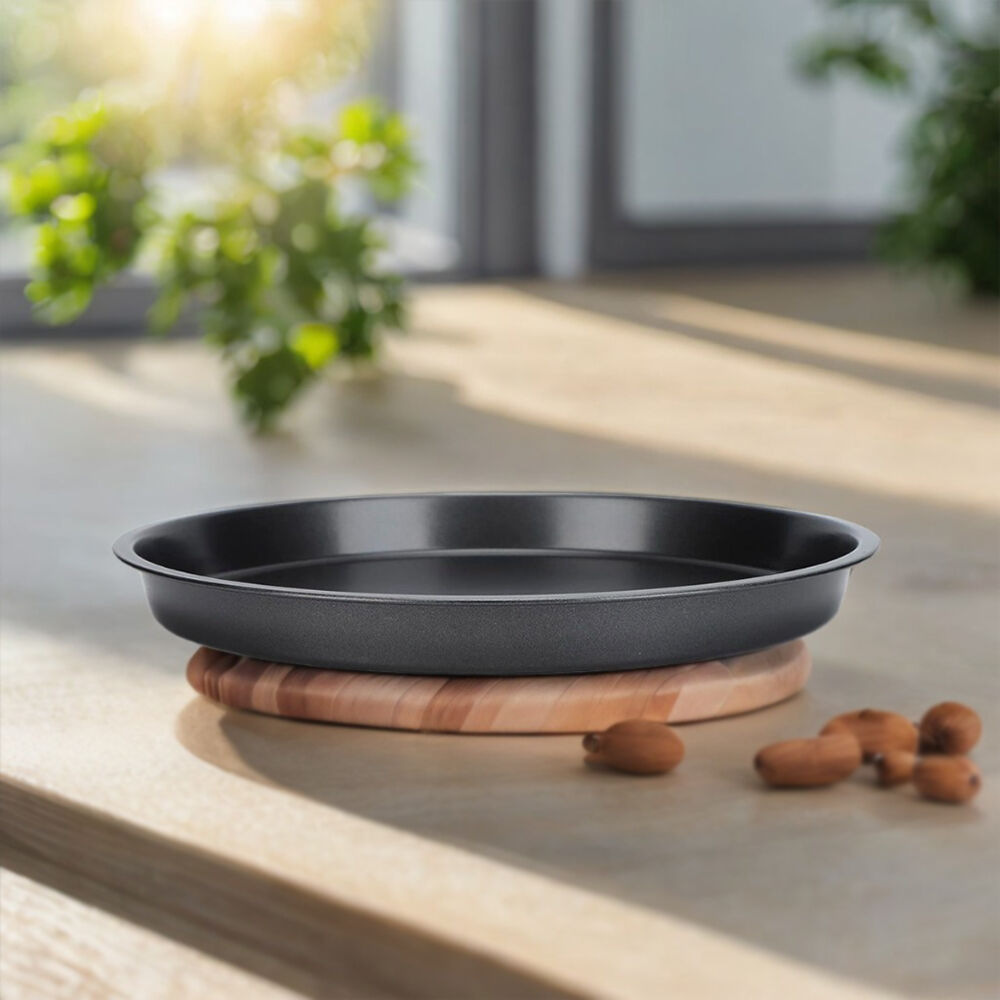 Forma para Assar Pizza 30cm Aço Antiaderente Forneável