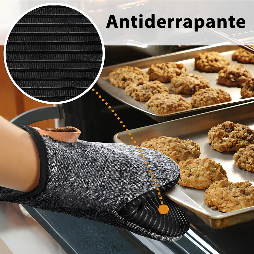 Luva Térmica Antiderrapante de Silicone e Algodão
