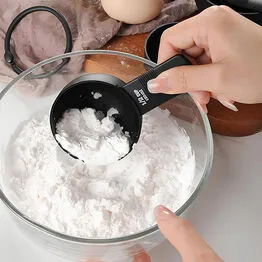 Conjunto de Colheres Medidoras em Plástico 10 Peças