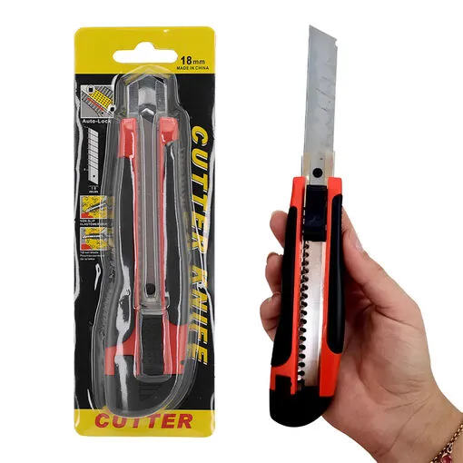 Estilete com Lâmina Retrátil 16cm