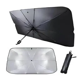 Quebra Sol para Parabrisa de Carro Estilo Guarda Chuva