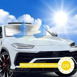 Quebra Sol para Parabrisa de Carro Estilo Guarda Chuva