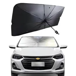 Quebra Sol para Parabrisa de Carro Estilo Guarda Chuva