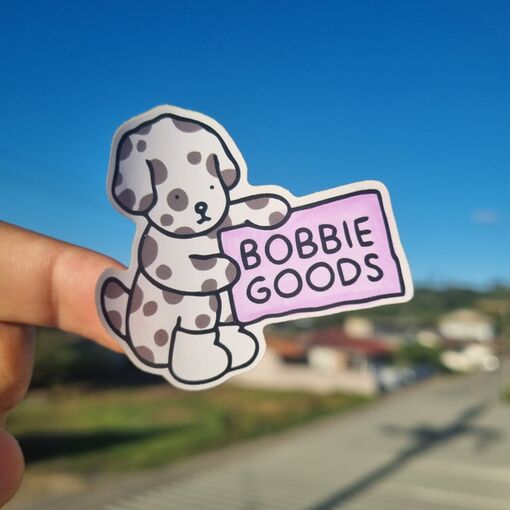 Conjunto com 12 Cartelas de Adesivos Bobbie Goods para Colorir