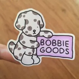 Conjunto com 12 Cartelas de Adesivos Bobbie Goods para Colorir
