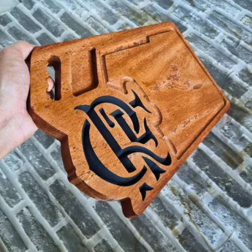 Tábua de Corte de Madeira Nobre – Flamengo