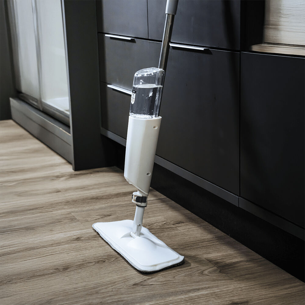 Esfregão Mop Extensível com Spray 470ml e Cabo Flexível