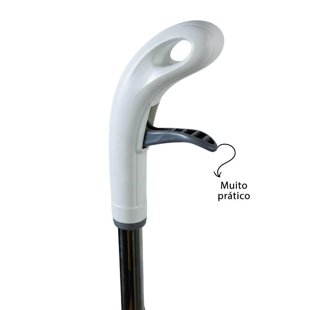 Esfregão Mop Extensível com Spray 470ml e Cabo Flexível