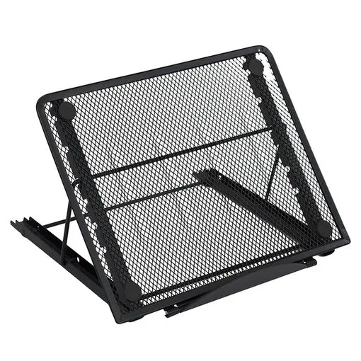 Suporte Ergonômico para Notebook Ajustável 6 Níveis - Preto