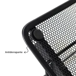 Suporte Ergonômico para Notebook Ajustável 6 Níveis - Preto
