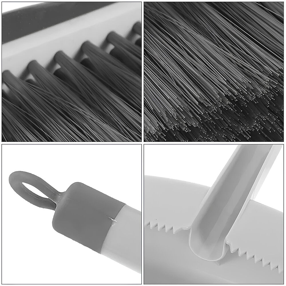 Kit Pá e Escova de Mão para Lixo e Limpeza Multiuso