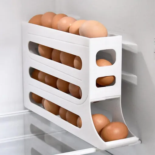 Dispenser Organizador para até 30 Ovos para Geladeira