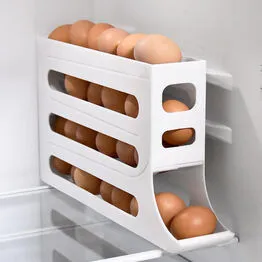Dispenser Organizador para até 30 Ovos para Geladeira