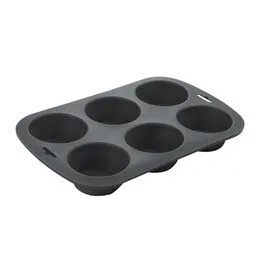 Forma de Silicone para 6 Cupcakes Retangular 24x16cm