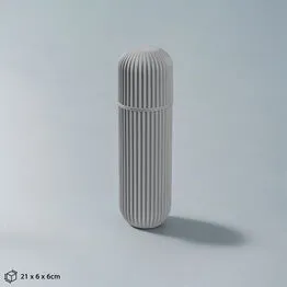 Estojo Porta Escova e Pasta de Dentes para Viagem