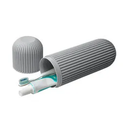 Estojo Porta Escova e Pasta de Dentes para Viagem
