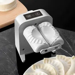 Máquina de Fechar Pastel Gyoza Elétrica Modelador Dumpling Pastelaria