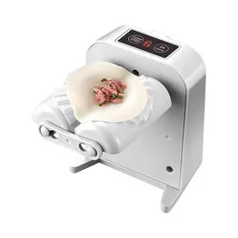 Máquina de Fechar Pastel Gyoza Elétrica Modelador Dumpling Pastelaria