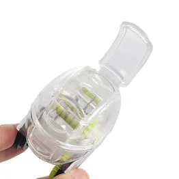Roda Trituradora Dichavadora Manual com Recipiente - Tabaco, Alho e Temperos