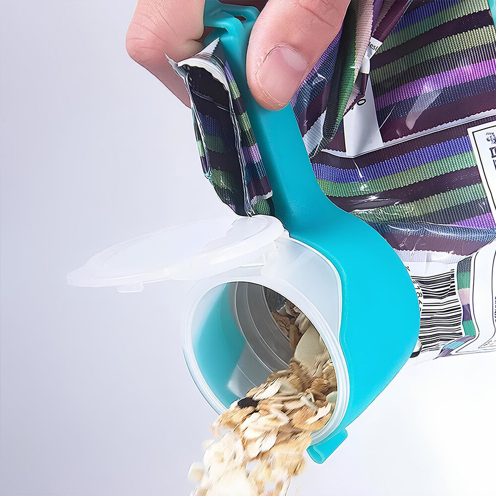 Prendedor Clipe para Fechar e Vedar Embalagens com Bico Preto