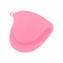 Luva Térmica de Silicone Forno Fogão para Cozinha Pegador Jacaré Rosa
