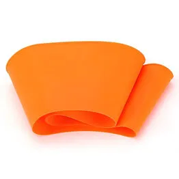Protetor Anti Respingos para Frituras em Silicone Laranja Ø24,5cm