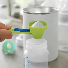 Colher de Medição Scoop Dosador com Controle de Fluxo Verde